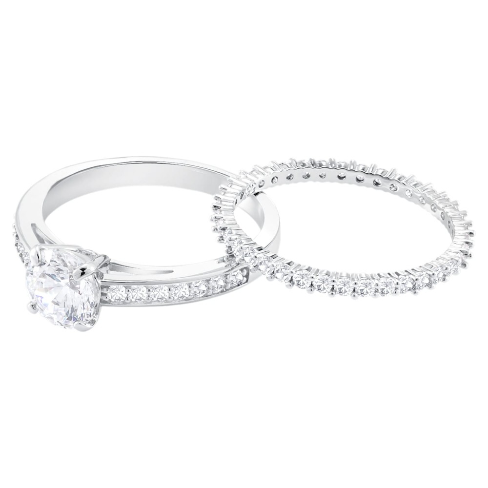 Swarovski Yüzük İ Do:Ring Set Czwh/Rhs 58 5184980 Swarovski Yüzük İ Do:Ring Set Czwh/Rhs 58 5184980