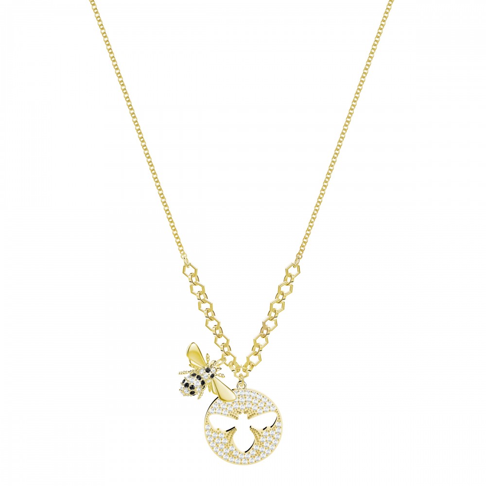 Swarovski Kolye Lisabel:Necklace Sml Cry/Jet/Gos 5365641 Swarovski Kolye Lisabel:Necklace Sml Cry/Jet/Gos 5365641