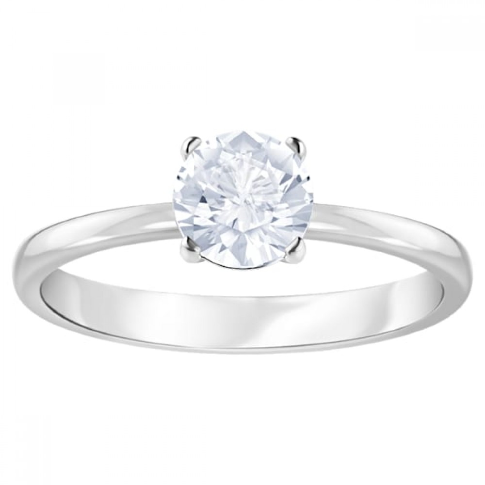 Swarovski Attract Yüzük, Beyaz, Rodyum kaplama 58 5402429 Swarovski Attract Yüzük, Beyaz, Rodyum kaplama 58 5402429