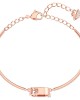 Swarovski North Bileklik, Beyaz, Pembe altın rengi kaplama - 5472382 Swarovski North Bileklik, Beyaz, Pembe altın rengi kaplama - 5472382