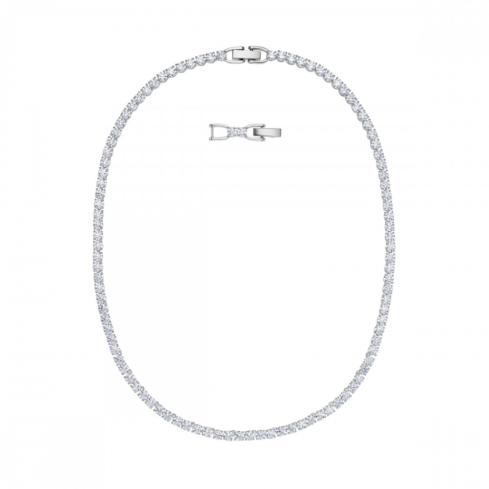 Swarovski Kolye Tennis Dlx:All-Around Dlx Czwh/Rhs 5494605