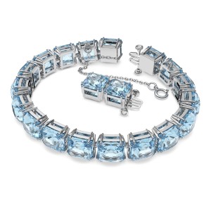 Swarovski Bilezik Mıllenıa:Bracelet Aqua/Rhs 5614924