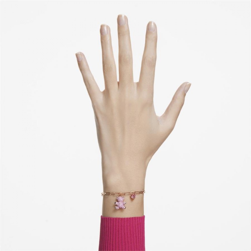 Swarovski Bilezik Teddy:Bracelet Lros/Ros M 5642978 Swarovski Bilezik Teddy:Bracelet Lros/Ros M 5642978