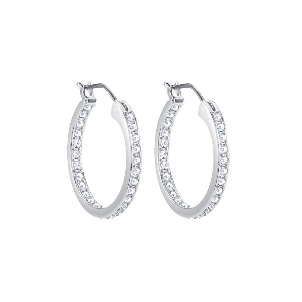 Swarovski Sommerset Küpeler, Beyaz, Rodyum kaplama - 1172374 Swarovski Sommerset Küpeler, Beyaz, Rodyum kaplama - 1172374