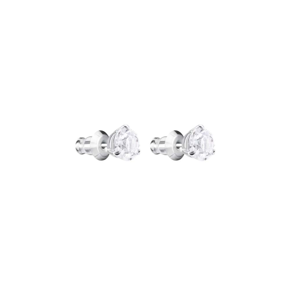 Swarovski Solitaire İğneli Küpeler, Beyaz, Rodyum kaplama - 1800046 Swarovski Solitaire İğneli Küpeler, Beyaz, Rodyum kaplama - 1800046