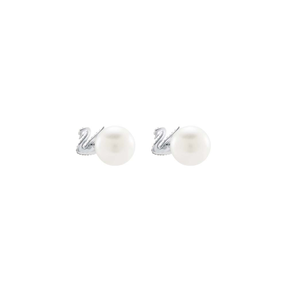 Swarovski Iconic Swan İğneli Küpeler, Cok Renkli, Rodyum kaplama - 5215037 Swarovski Iconic Swan İğneli Küpeler, Cok Renkli, Rodyum kaplama - 5215037