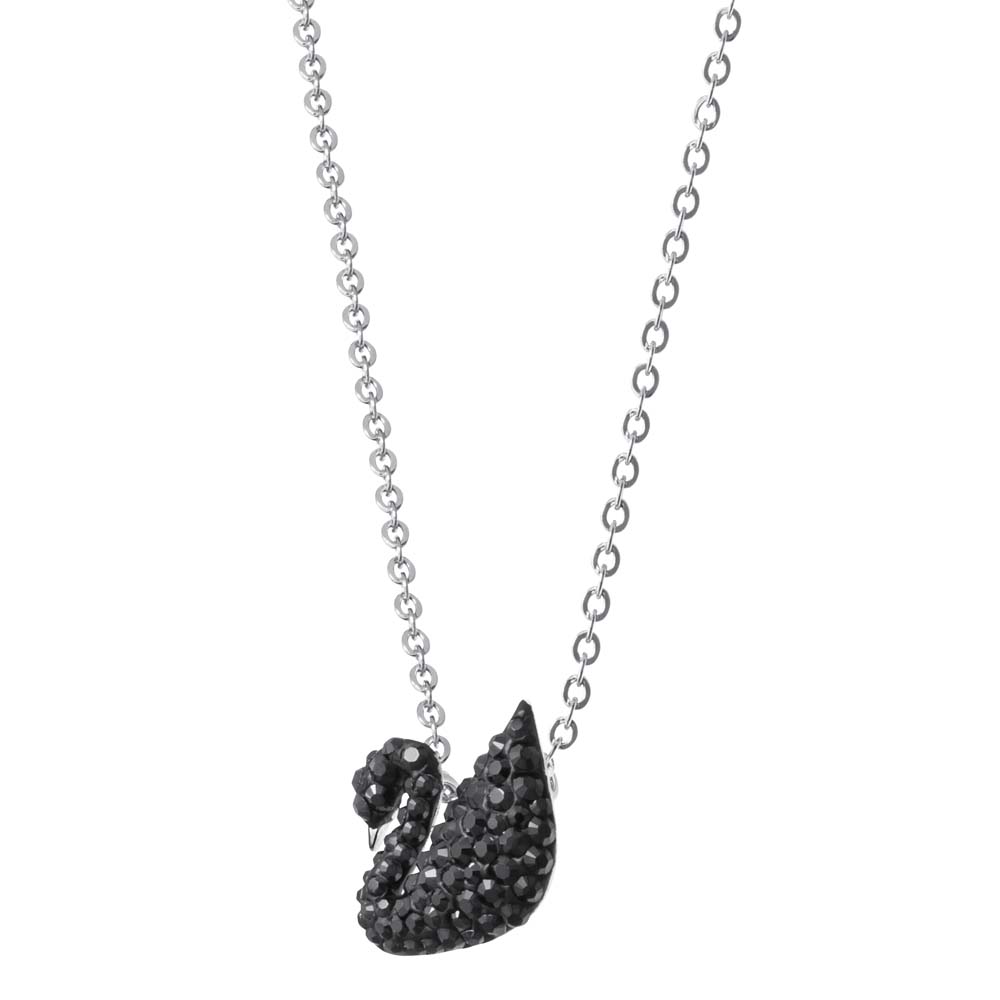 Swarovski Iconic Swan Kolye Ucu, Kuğu, Küçük, Siyah, Rodyum kaplama - 5347330 Swarovski Iconic Swan Kolye Ucu, Kuğu, Küçük, Siyah, Rodyum kaplama - 5347330