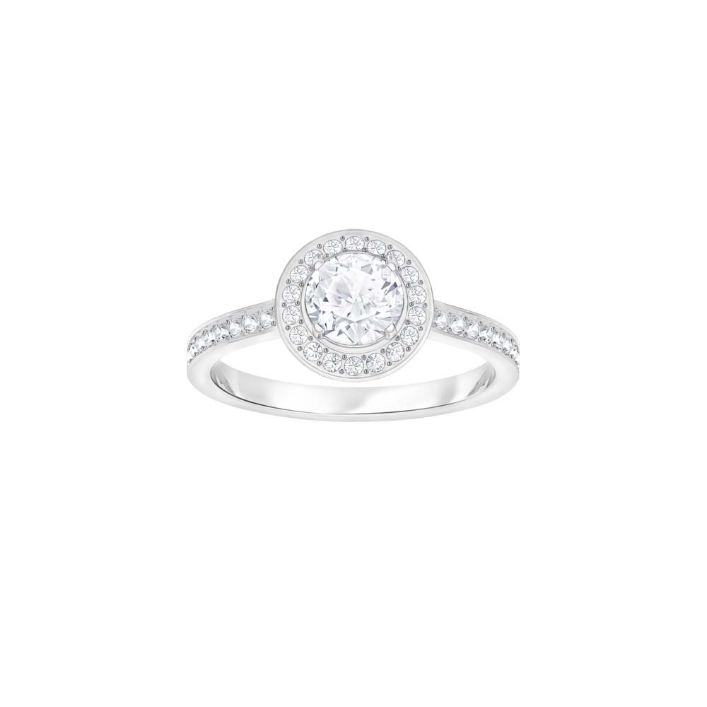 Swarovski Attract Round Yüzük, Beyaz, Rodyum kaplama 52 - 5409189 Swarovski Attract Round Yüzük, Beyaz, Rodyum kaplama 52 - 5409189