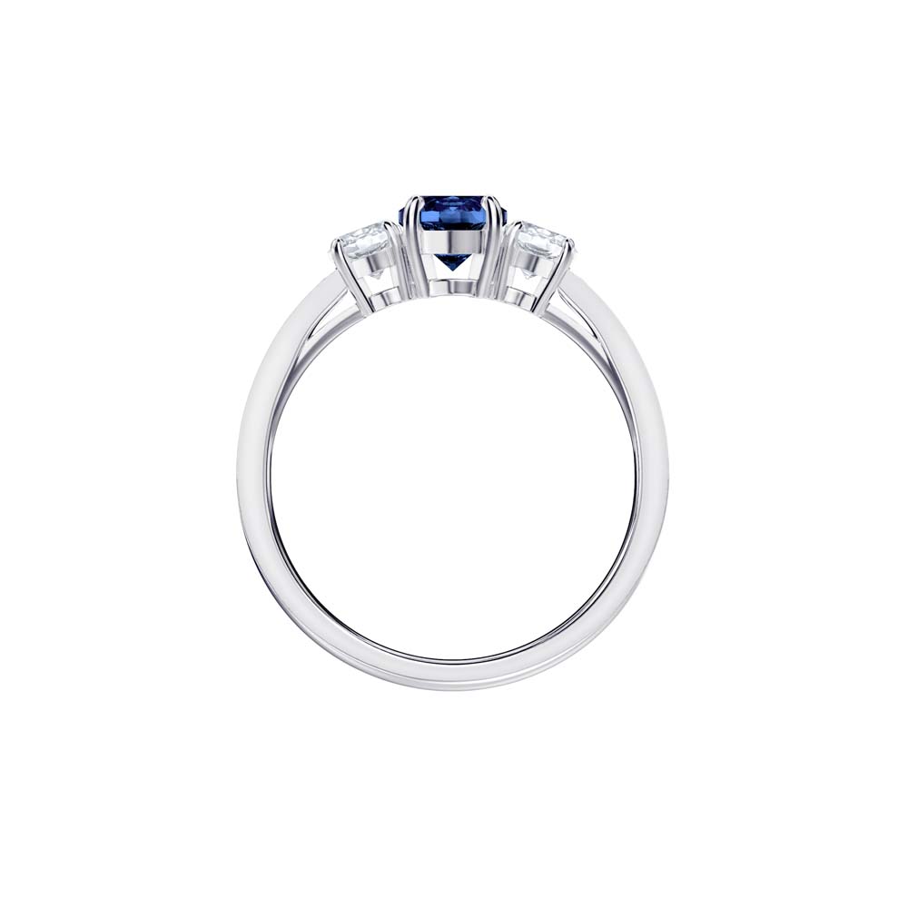 Swarovski Attract Trilogy Round Yüzük, Mavi, Rodyum kaplama 55 - 5416152 Swarovski Attract Trilogy Round Yüzük, Mavi, Rodyum kaplama 55 - 5416152