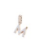 Swarovski Remix Collection Charm M, Beyaz, Pembe altın rengi kaplama - 5434395 Swarovski Remix Collection Charm M, Beyaz, Pembe altın rengi kaplama - 5434395