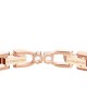 Swarovski Tennis Bileklik, Beyaz, Pembe altın rengi kaplama - 5464948