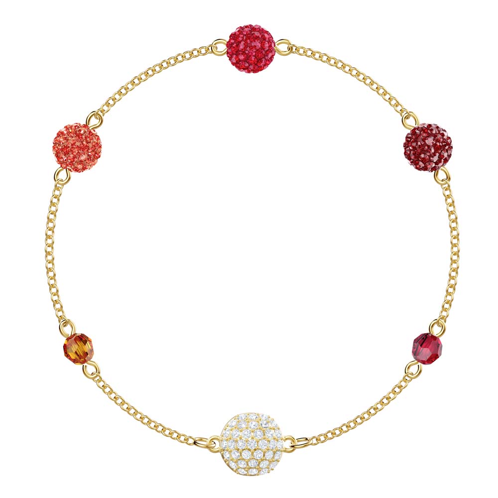 Swarovski Remix Collection Pop Strand, Cok Renkli, Altın rengi kaplama L - 5479021 Swarovski Remix Collection Pop Strand, Cok Renkli, Altın rengi kaplama L - 5479021