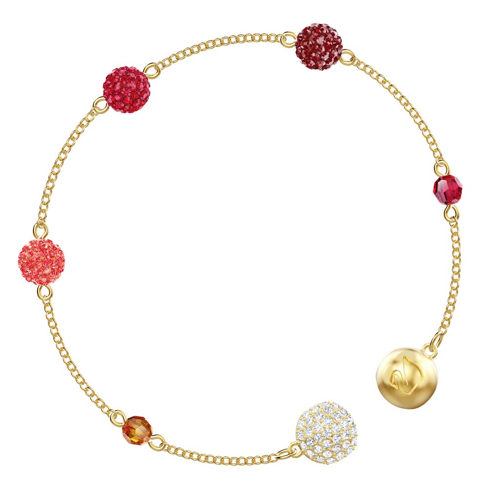 Swarovski Remix Collection Pop Strand, Cok Renkli, Altın rengi kaplama L - 5479021 Swarovski Remix Collection Pop Strand, Cok Renkli, Altın rengi kaplama L - 5479021
