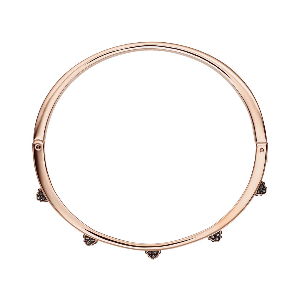 Swarovski Tactic Bileklik, Siyah, Pembe altın rengi kaplama M - 5497309 Swarovski Tactic Bileklik, Siyah, Pembe altın rengi kaplama M - 5497309