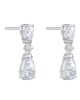 Swarovski Attract Delikli Damla Küpe, Beyaz, Rodyum kaplama - 5512393 Swarovski Attract Delikli Damla Küpe, Beyaz, Rodyum kaplama - 5512393