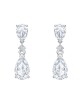 Swarovski Attract Delikli Damla Küpe, Beyaz, Rodyum kaplama - 5512393 Swarovski Attract Delikli Damla Küpe, Beyaz, Rodyum kaplama - 5512393