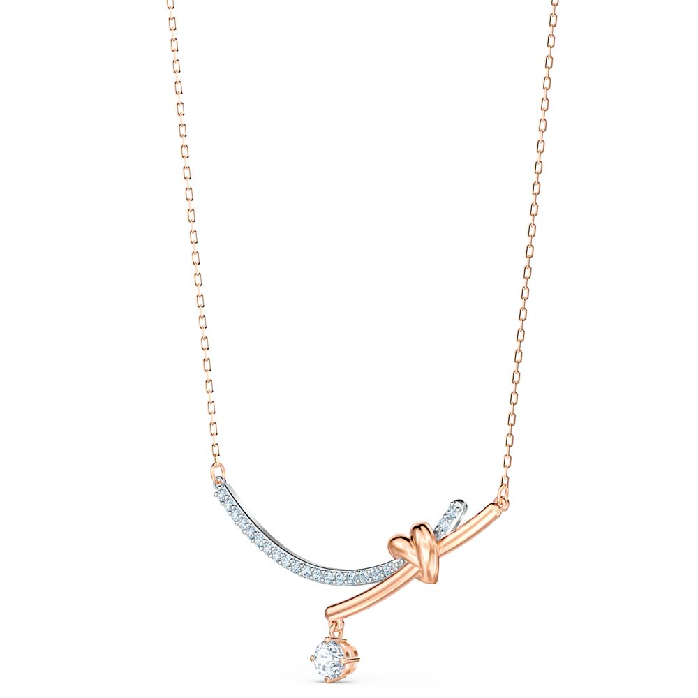 Swarovski Lifelong Heart Kolye, Beyaz, Karışık metal bitiş - 5517951 Swarovski Lifelong Heart Kolye, Beyaz, Karışık metal bitiş - 5517951