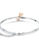 Swarovski Eternal Flower Bileklik, Pembe, Karışık metal bitiş - 5518138 Swarovski Eternal Flower Bileklik, Pembe, Karışık metal bitiş - 5518138