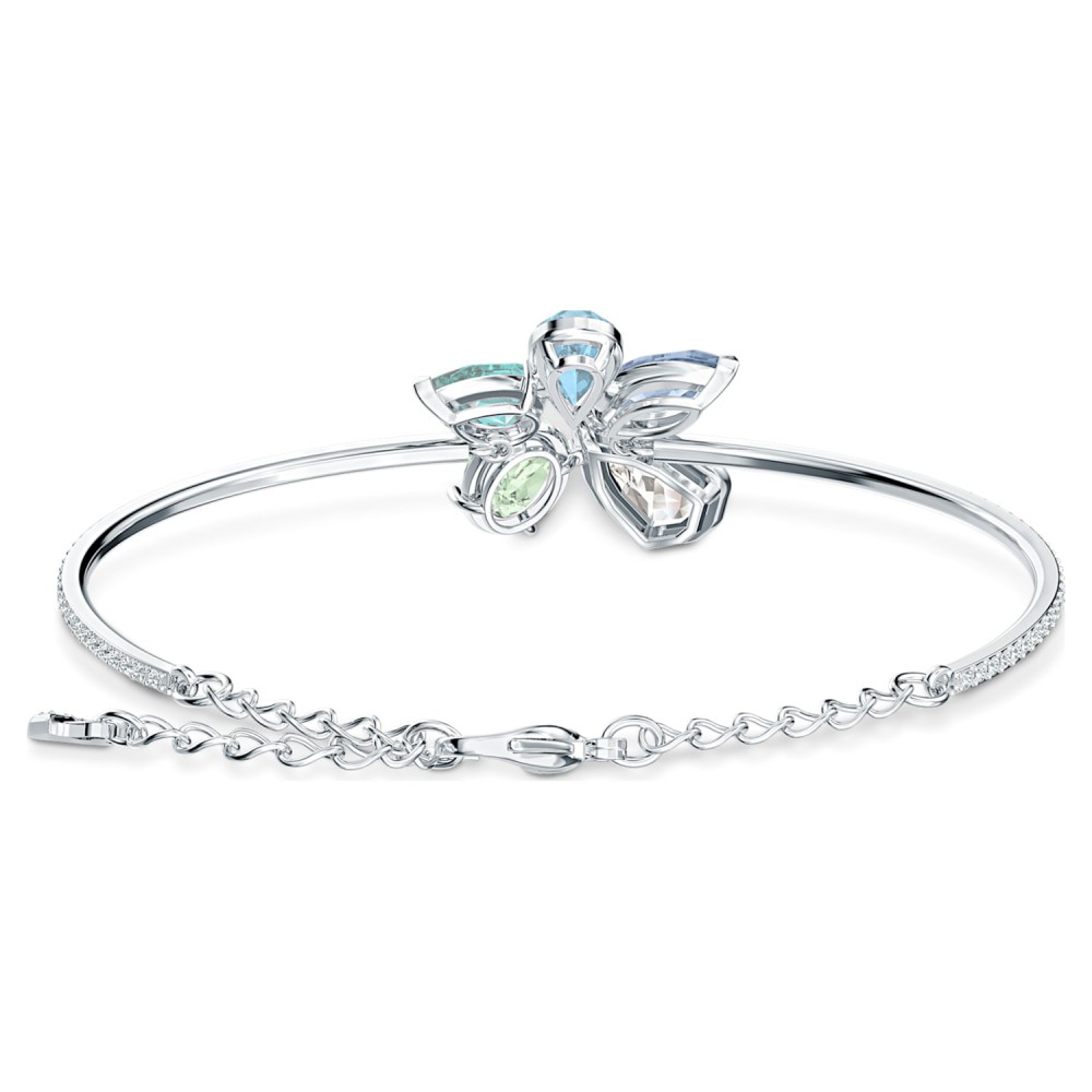 Swarovski Sunny Bileklik, Açık renkli, Rodyum kaplama M Swarovski Sunny Bileklik, Açık renkli, Rodyum kaplama M