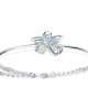 Swarovski Sunny Bileklik, Açık renkli, Rodyum kaplama M Swarovski Sunny Bileklik, Açık renkli, Rodyum kaplama M