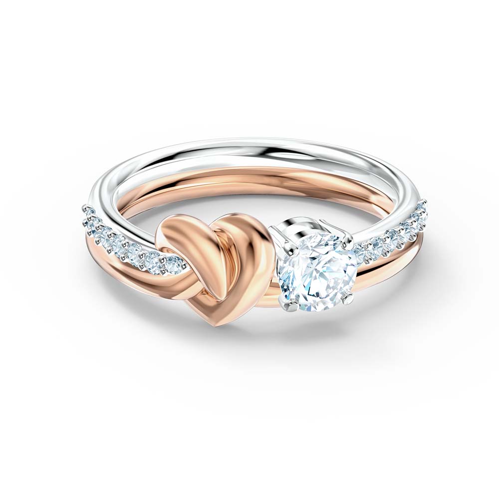 5535406 Swarovski Lifelong Heart Yüzük, Beyaz, Karışık metal bitiş 52 - 5535406 5535406 Swarovski Lifelong Heart Yüzük, Beyaz, Karışık metal bitiş 52 - 5535406