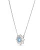 Swarovski Sunshine Kolye Ucu, Mavi, Rodyum kaplama - 5536742 Swarovski Sunshine Kolye Ucu, Mavi, Rodyum kaplama - 5536742