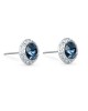 Swarovski Angelic İğneli Küpe, Mavi, Rodyum kaplama - 5536770 Swarovski Angelic İğneli Küpe, Mavi, Rodyum kaplama - 5536770