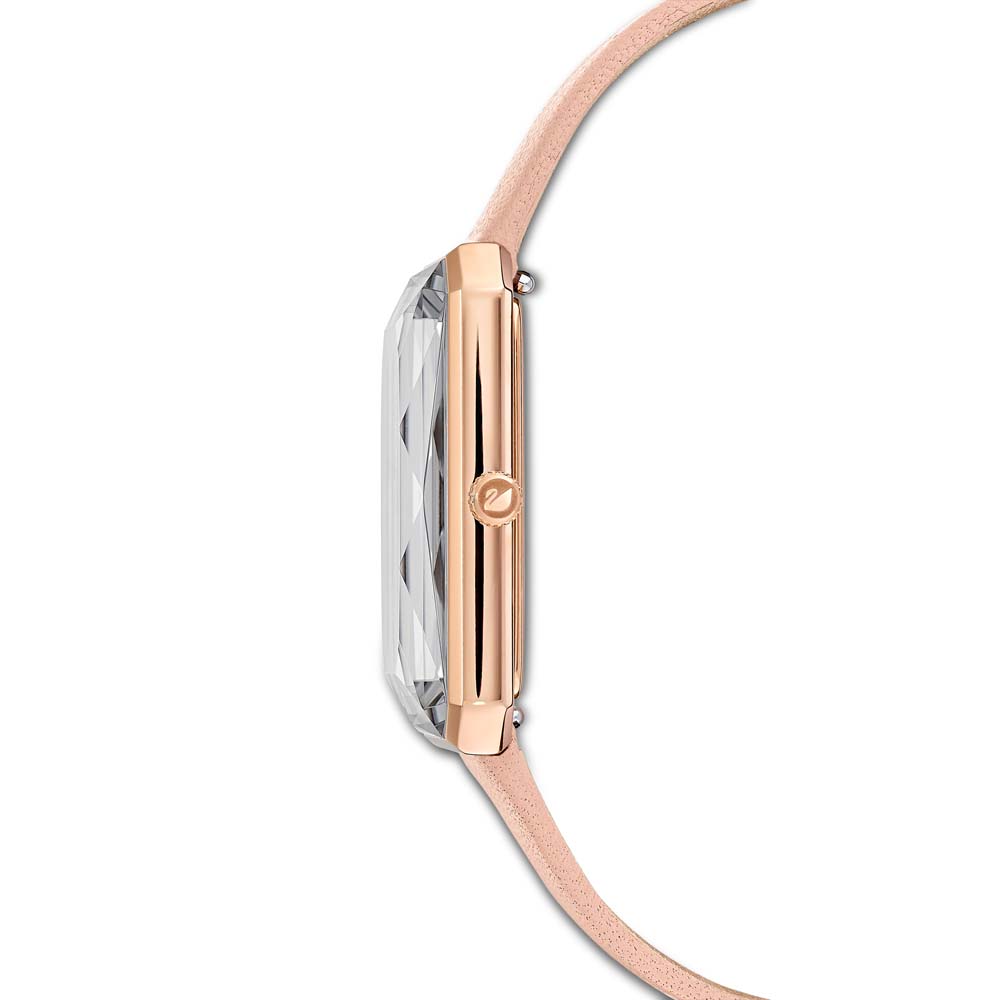 Swarovski Uptown Saat, Deri kayış, Pembe, Pembe altın rengi PVD - 5547719 Swarovski Uptown Saat, Deri kayış, Pembe, Pembe altın rengi PVD - 5547719