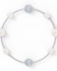 Swarovski Remix  Collection Pearl Strand, Beyaz, Rodyum kaplama - 5560665