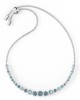 Swarovski Emily Gradient Bileklik, Mavi, Rodyum kaplama - 5562130 Swarovski Emily Gradient Bileklik, Mavi, Rodyum kaplama - 5562130