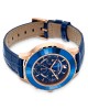Swarovski Octea Lux Chrono Saat, Deri kayış, Mavi, Pembe altın rengi PVD - 5563480 Swarovski Octea Lux Chrono Saat, Deri kayış, Mavi, Pembe altın rengi PVD - 5563480