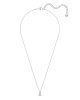 Swarovski Attract  Pear Set, Beyaz, Rodyum kaplama - 5569174
