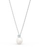 Swarovski Treasure Pearl Set, Beyaz, Rodyum kaplama - 5569758