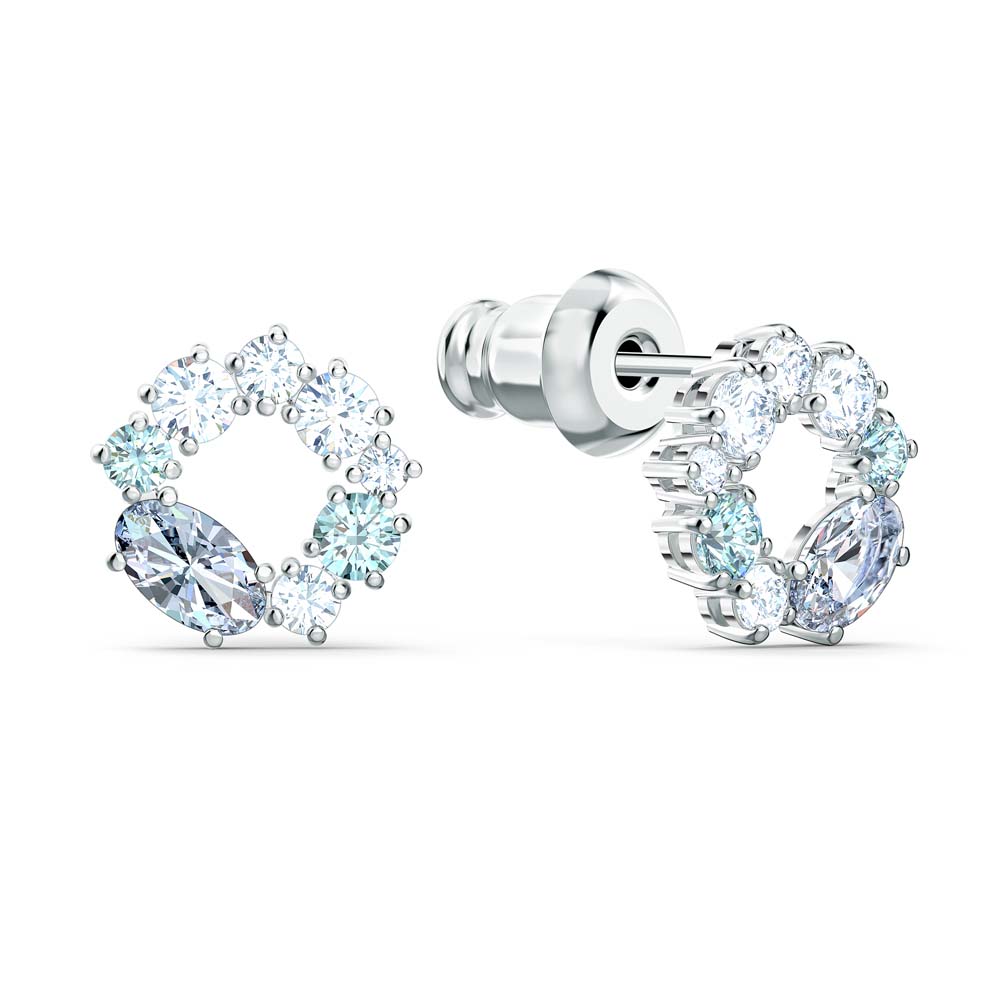 Swarovski Attract Circle İğneli Küpe, Rodyum kaplama - 5570943 Swarovski Attract Circle İğneli Küpe, Rodyum kaplama - 5570943