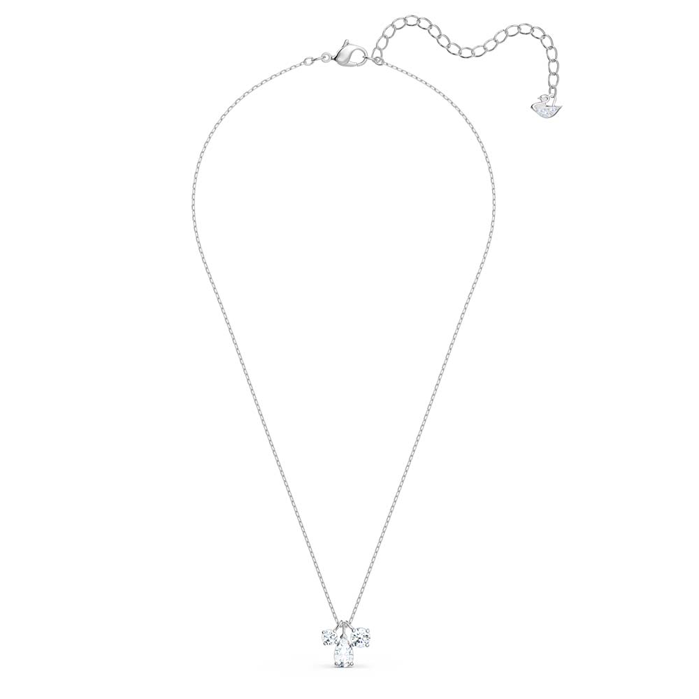 Swarovski Attract Cluster Kolye Ucu, Beyaz, Rodyum kaplama - 5571077 Swarovski Attract Cluster Kolye Ucu, Beyaz, Rodyum kaplama - 5571077